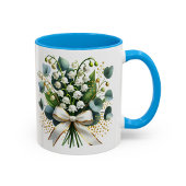 Mug Fleur de Lys Cadeau Floral Élégant
