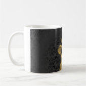 Mug Fleur de lys or noir (Gauche)