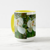 Mug Fleur de magnolia (Devant gauche)