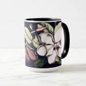 Mug Fleur de Magnolia (Devant droit)