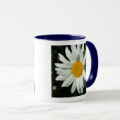Mug fleur de marguerite blanche (Devant droit)