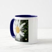 Mug fleur de marguerite blanche (Devant gauche)