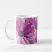Mug Fleur de marguerite florale (Gauche)