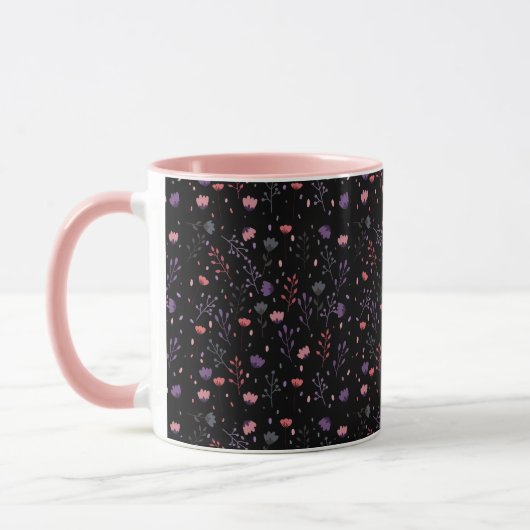 Mug Fleur de minuit (Gauche)