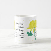 Mug Fleur de Naissance avec sens Fleur de Novembre (Centre)