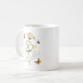 Mug Fleur de naissance Chèvrefeuille (Devant gauche)