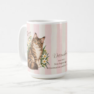 Mug Fleur de naissance de décembre Narcisse et demoise