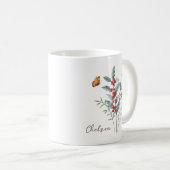 Mug Fleur de naissance de houx (Devant droit)