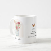 Mug fleur de naissance de juin (Devant gauche)