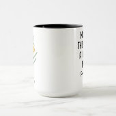Mug Fleur de naissance de mars personnalisée - Nom per (Centre)