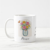 Mug Fleur de Naissance de Novembre (Gauche)