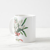 Mug Fleur de Naissance Décembre | Houx (Devant gauche)