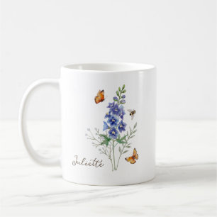 Mug Fleur de naissance Delphinium
