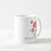 Mug Fleur de naissance du nénuphar (Devant droit)