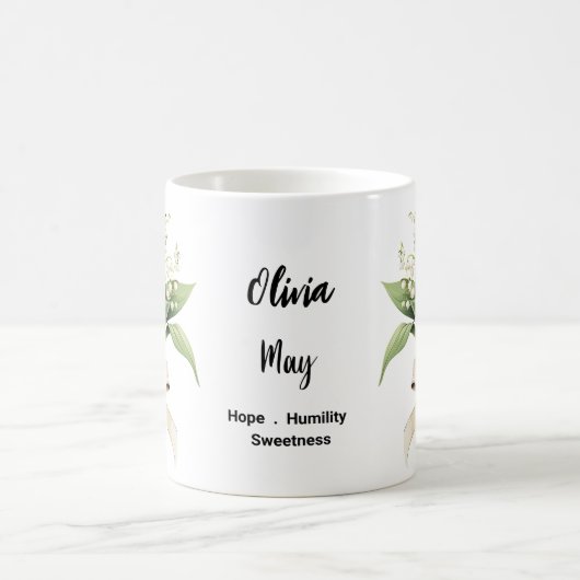Mug Fleur de naissance mai (Centre)