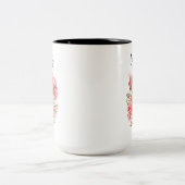 Mug Fleur de naissance personnalisée - Nom personn (Centre)