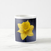 Mug Fleur de Narcisse jaune peinture à l'aquarelle flo (Centre)