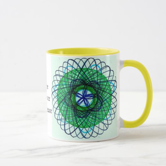 Mug Fleur de paix (Droite)