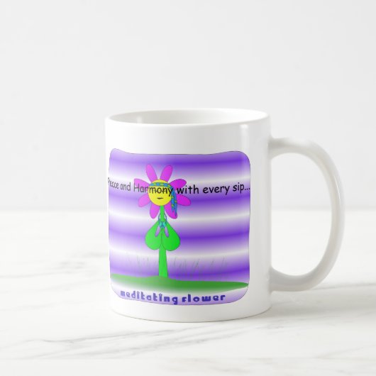 Mug Fleur de paix et d'harmonie (Droite)