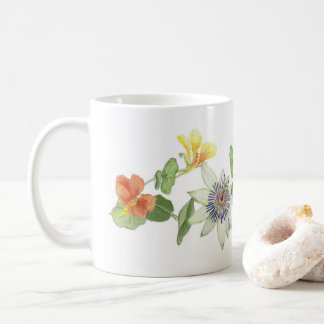 Mug Fleur de passion, Nasturtiums et Glories du matin