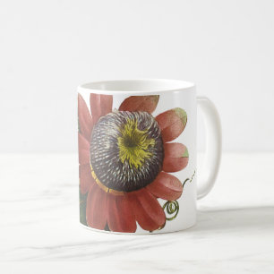 Mug fleur de passion (Passiflora alata) par Redouté