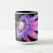 Mug Fleur de passion peinte en violet (Centre)