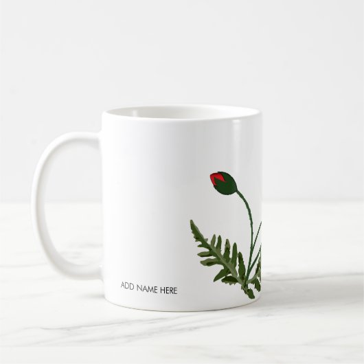 Mug Fleur de pavot (Gauche)