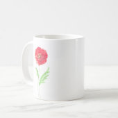 Mug Fleur de pavot sauvage (Devant gauche)