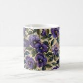 Mug Fleur de Pensée Violette  (Centre)