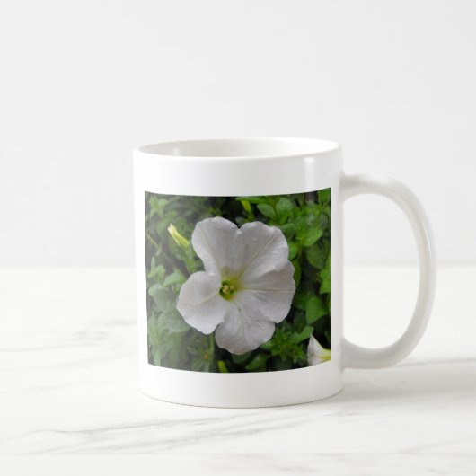 Mug fleur de pétunia blanche (Droite)