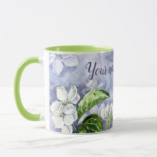 Mug Fleur de pomme (Gauche)