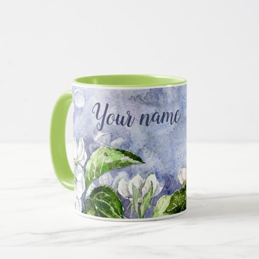 Mug Fleur de pomme (Devant gauche)