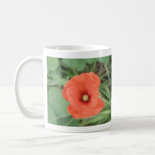 Mug Fleur de Poppy sauvage (Gauche)
