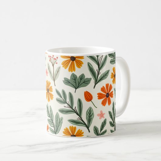 Mug Fleur de printemps (Devant droit)