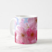Mug Fleur de printemps rose (Devant gauche)