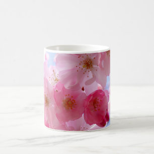 Mug Fleur de printemps rose