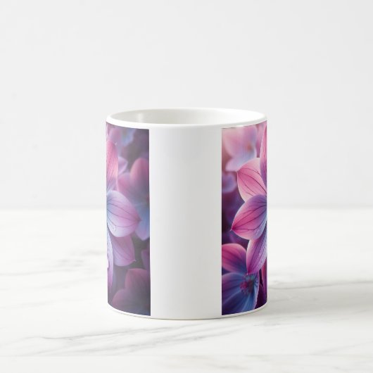 Mug Fleur de printemps rose et pourpre Lilac (Centre)