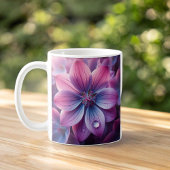 Mug Fleur de printemps rose et pourpre Lilac