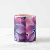 Mug Fleur de printemps rose et pourpre Lilac (Centre)