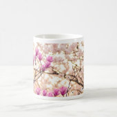 Mug Fleur de printemps rose pourpre en floraison (Centre)