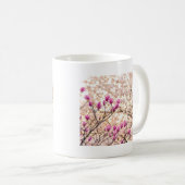 Mug Fleur de printemps rose pourpre en floraison (Devant droit)