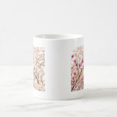 Mug Fleur de printemps rose pourpre en floraison (Centre)
