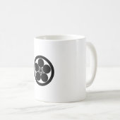 Mug Fleur de prune à l'Umebachi en cercle (Devant droit)