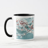Mug Fleur de prune dans la neige (Gauche)