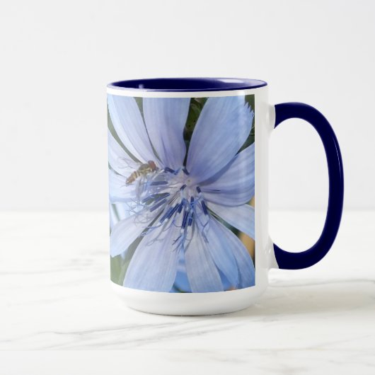 Mug Fleur de Radicchio Bleu N Bee (Droite)