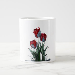 Mug Fleur de Rose Élégante – Dessin Floral Intempo