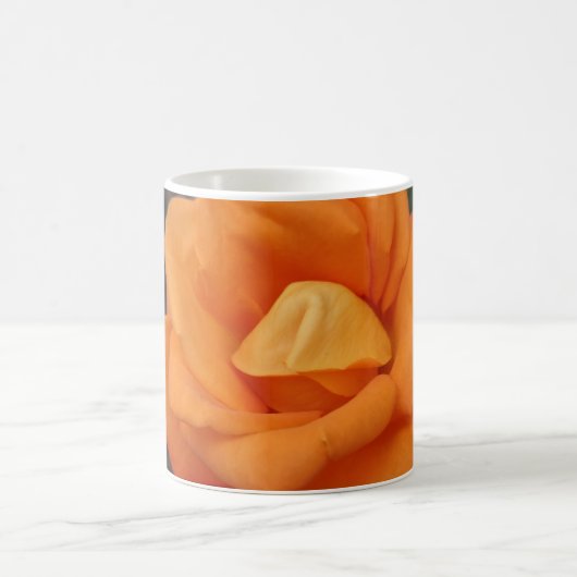 Mug Fleur de rose orange (Centre)