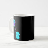 Mug Fleur de sensibilisation à la prévention du suicid (Devant gauche)