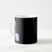 Mug Fleur de sensibilisation à la prévention du suicid (Devant gauche)