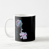 Mug Fleur de sensibilisation à la prévention du suicid (Gauche)